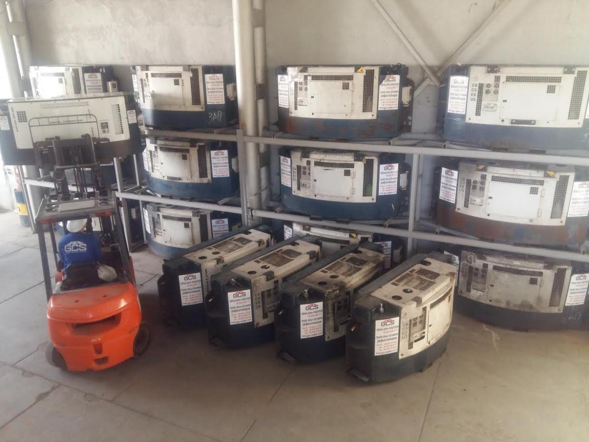 Gensets pour conteneurs frigorifiques