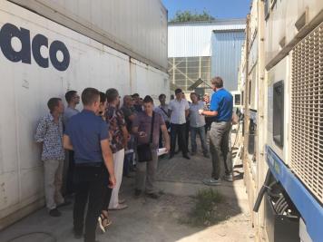 DAIKIN company's refrigeration containers