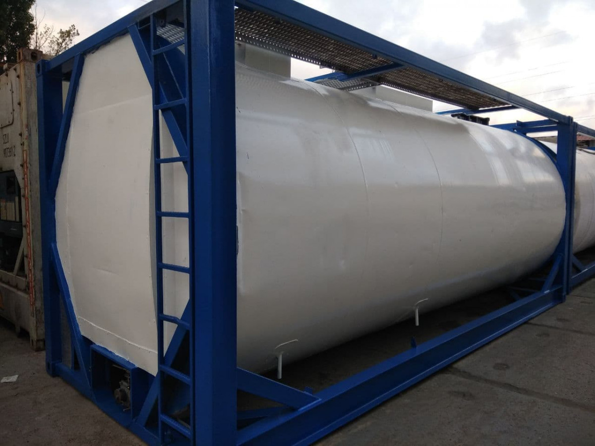 Entregar tanque contenedor