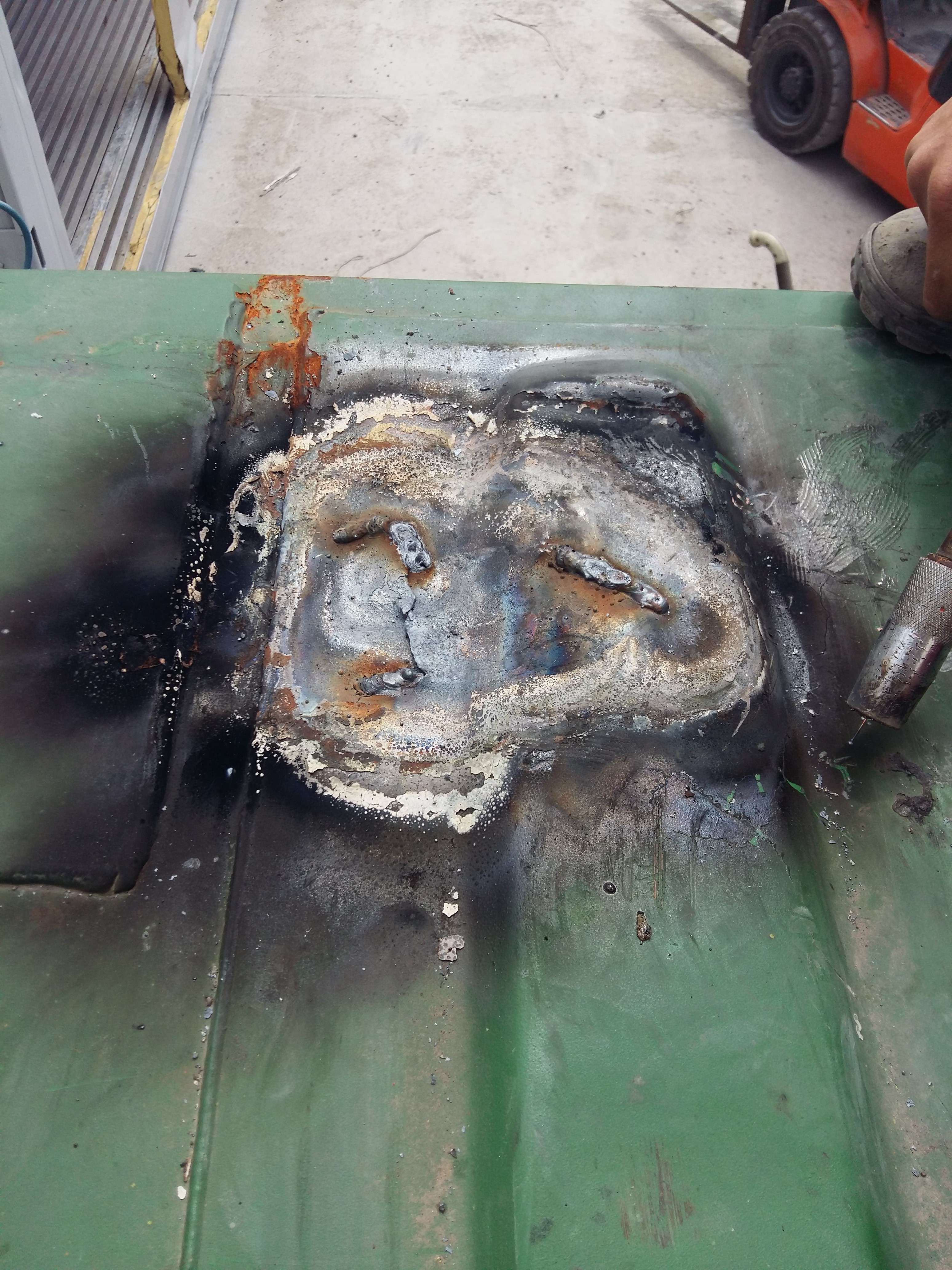 Repairing holes, leaks, and any other damage