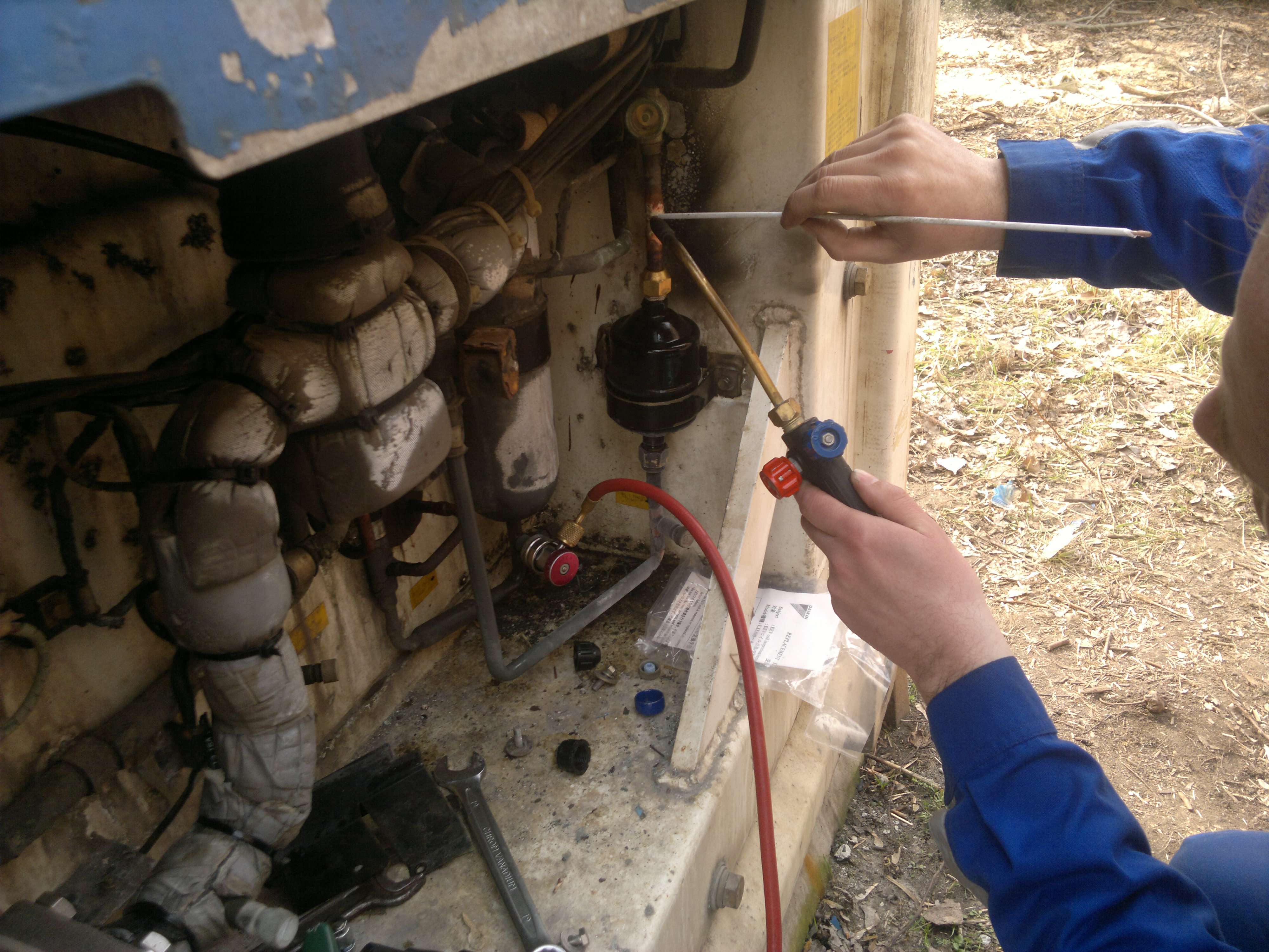Заміна компонентів модуля Daikin