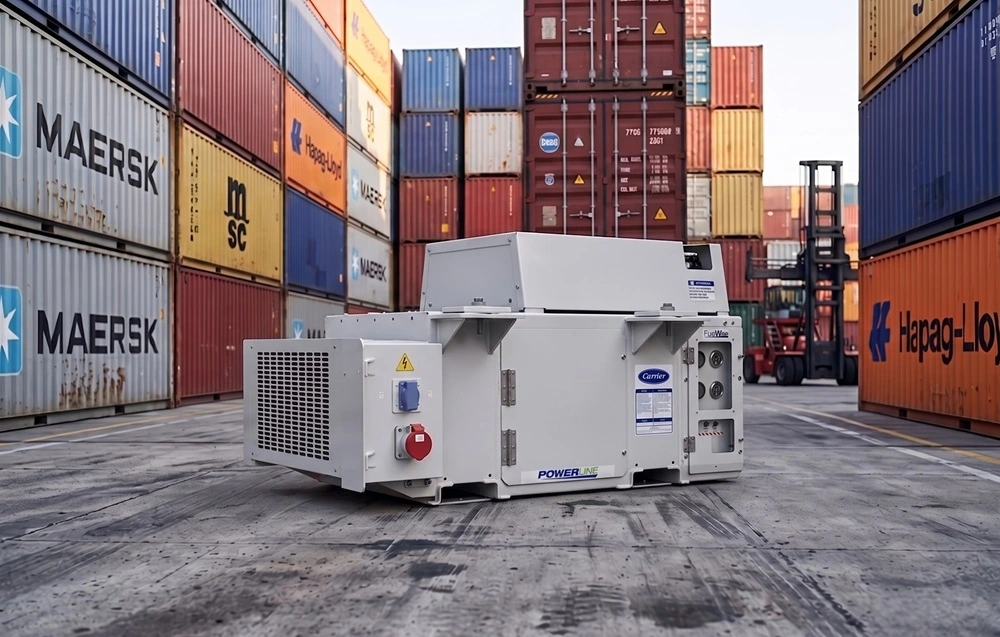 Rental of undermount diesel generators for reefer containers