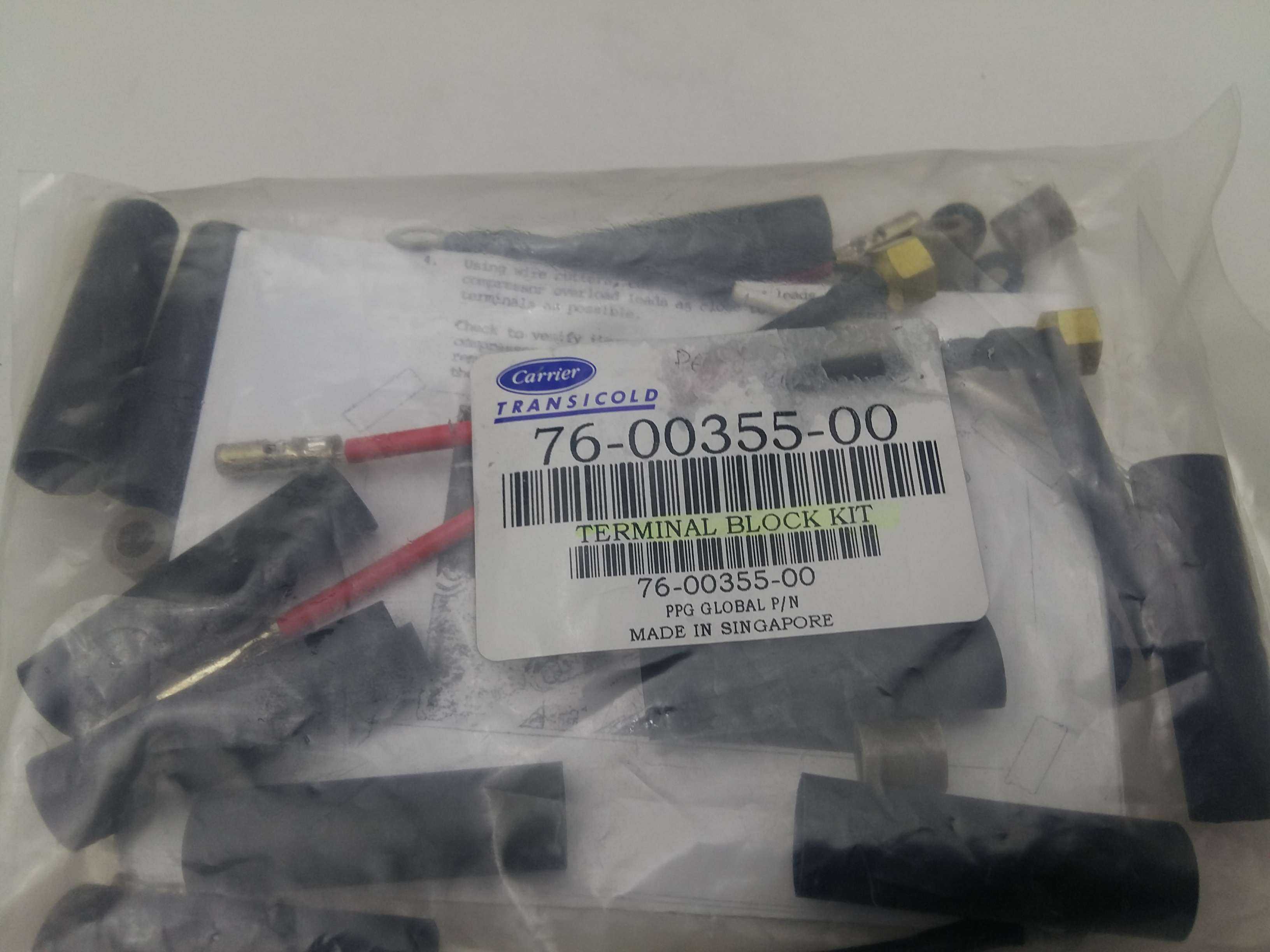 Комплект клеммная колодка проводки 460V Клеммы компрессора 1-C-76-00355-00