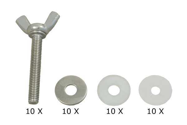 Wing screw kit (10 pcs) 1-S-818267B
