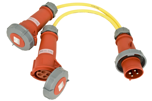 Divisor de potencia 2x16 A 1-S-818290A