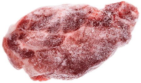 Containers for shock freezing of meat