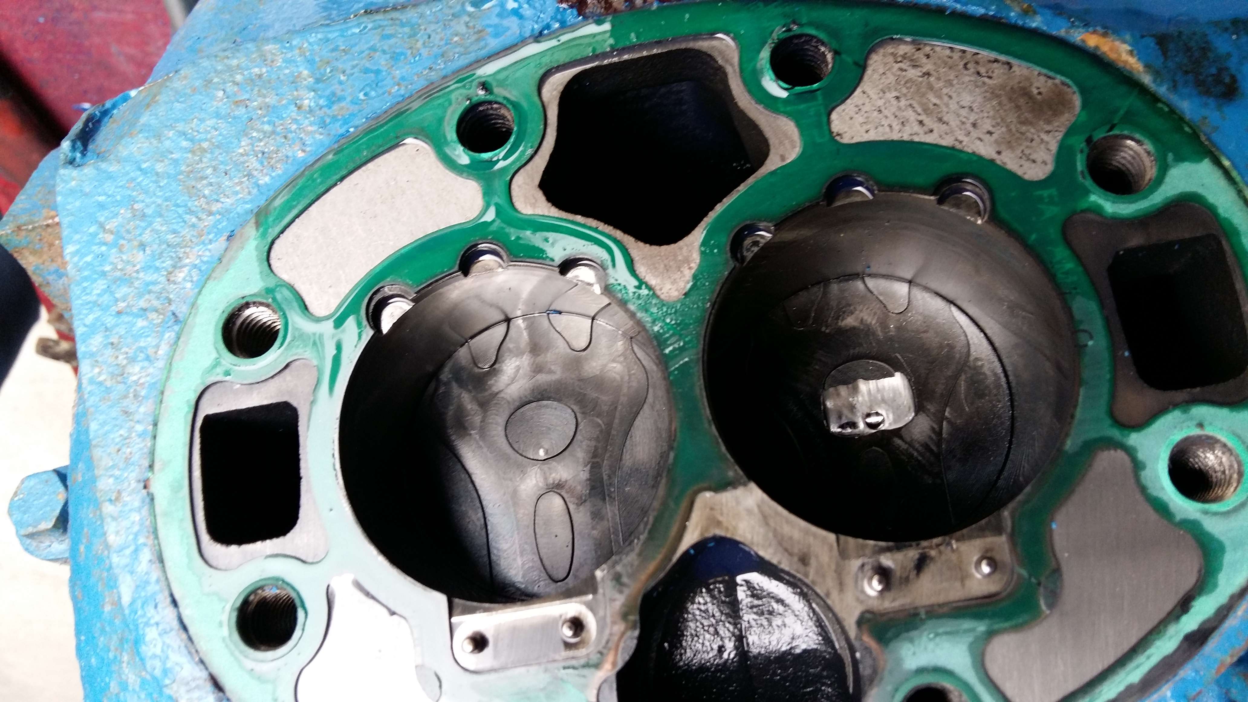 Panne du piston du compresseur Carrier