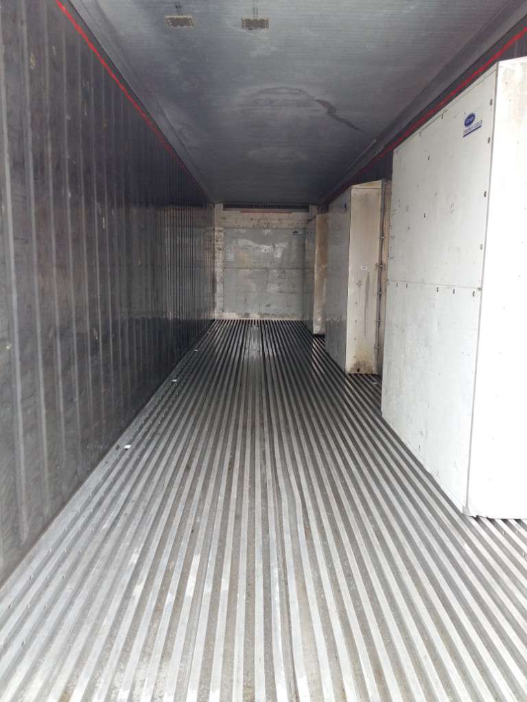 Carrier blast freezing chamber inspection