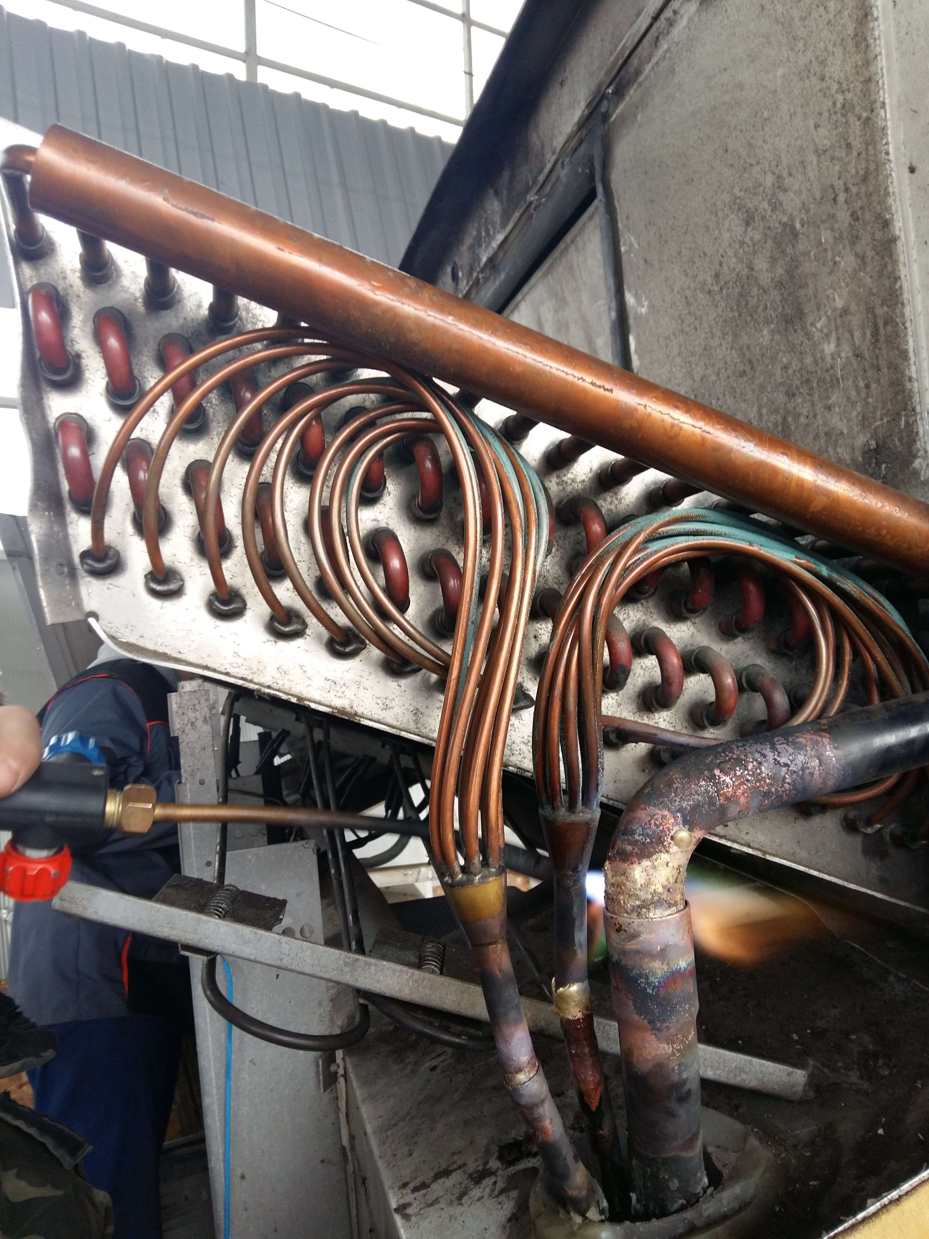 Reparación de Evaporador Thermo King