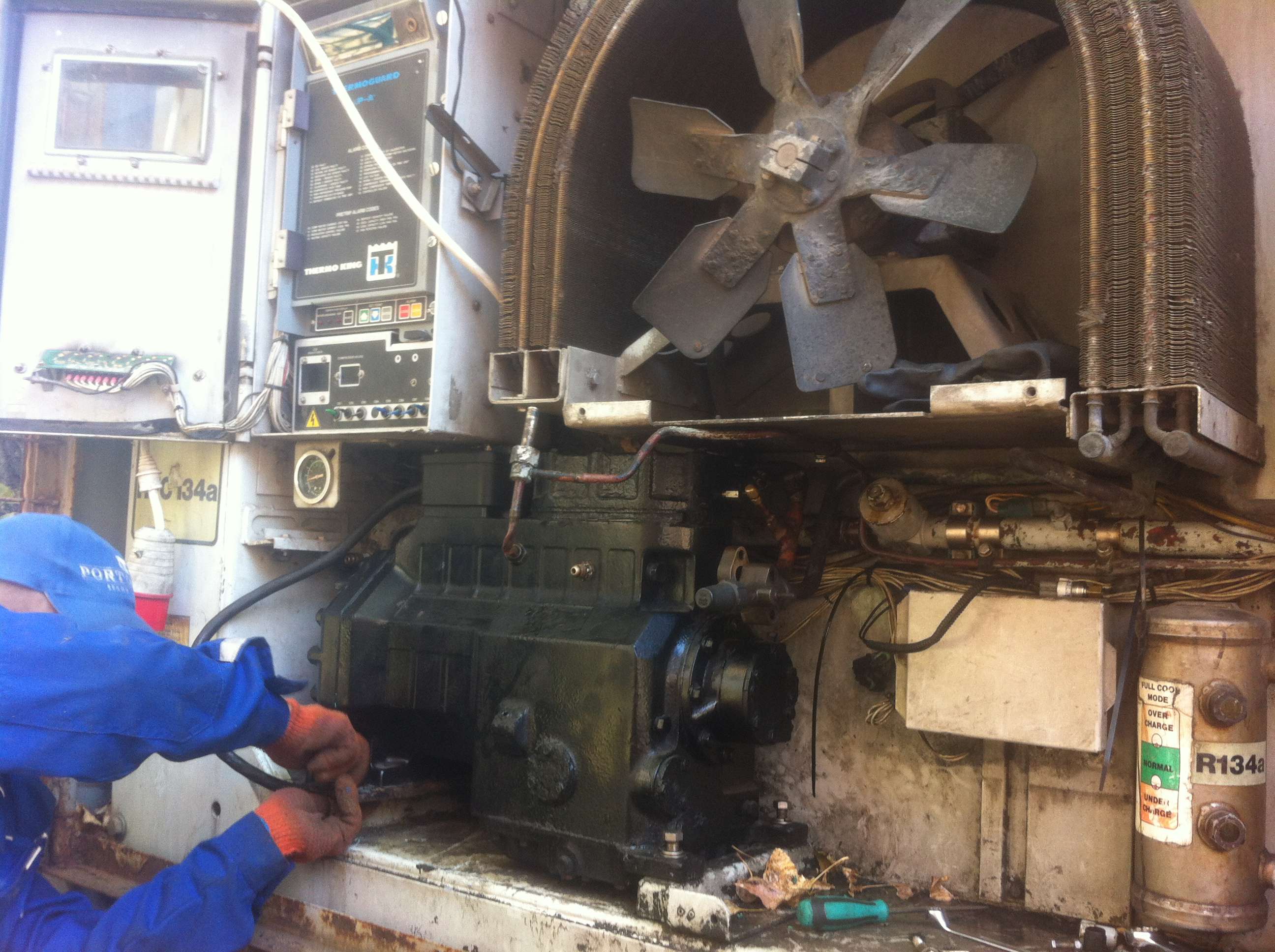 Remplacement express de compresseur Thermo King