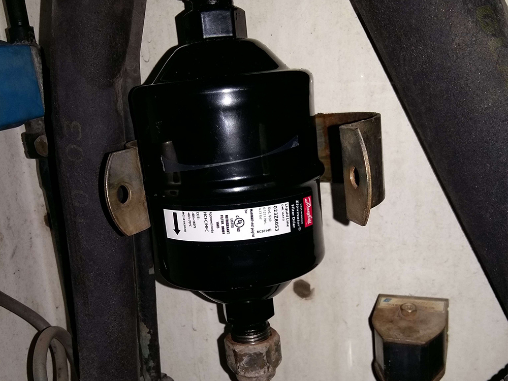 Condenser leak repair